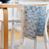 Code Koodi Washed Linen Tea Towel, Rainy Blue-Linen (9188927406367)