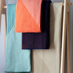 Rinne Slope 100% Wool Blanket, Orange-Rose (9190721093919)