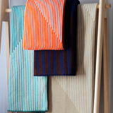 Rinne Slope 100% Wool Blanket, Orange-Rose (9190721093919)