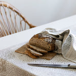 Ruut Washed Linen Tea Towel 48x70cm, Linen-White (9788112896287)