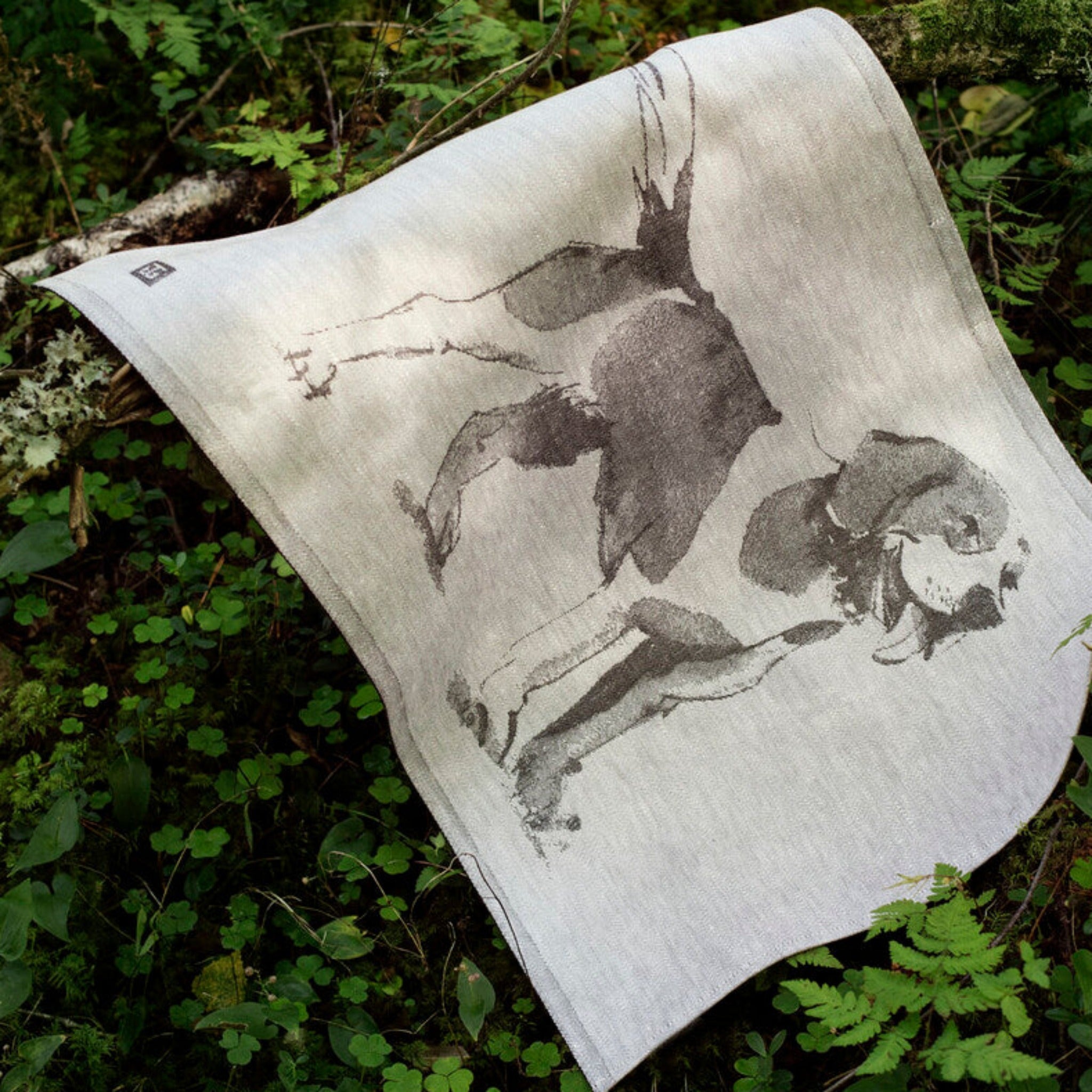 Dog Koira x Teemu Jarvi Tea towel, 46x70cm (8308371489055)
