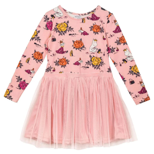 Moomin Kids Tulle Dress, Roses (8909325107487)