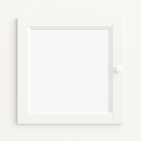 Ikea Billy / Oxberg Glass Door, 40x35cm, White (4337349263425)