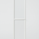 Ikea Billy / Oxberg Glass Door, 40x192cm, White (4337341595713)