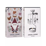 Fox and Santa Tea Light Carousel, Silver