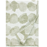 Sade Washed Linen Towel, White-Grey