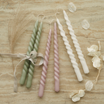 Twisted Candle 2-Pack, Rose (9188411408671)