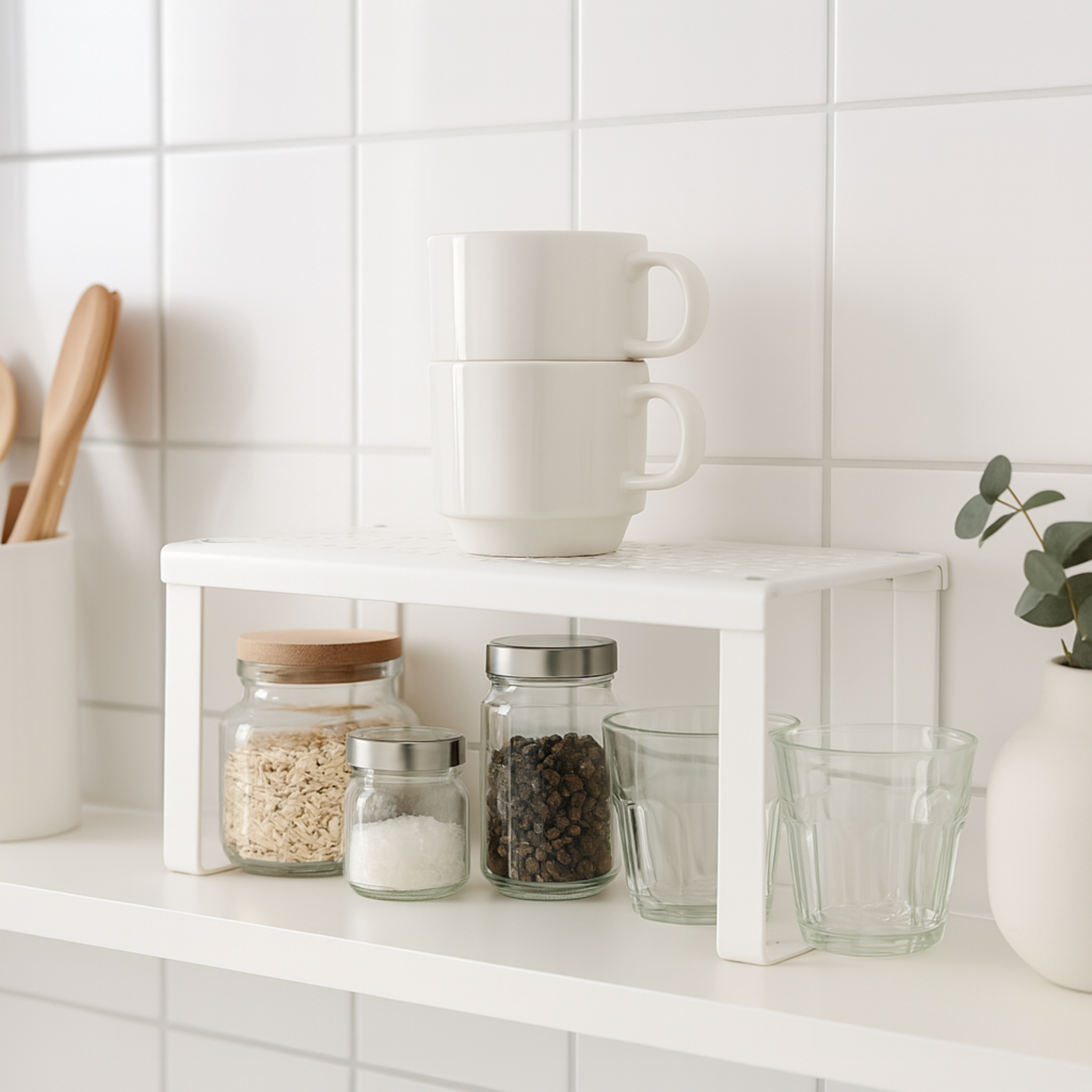 Ikea Variera Shelf Insert, White (4572850716737)