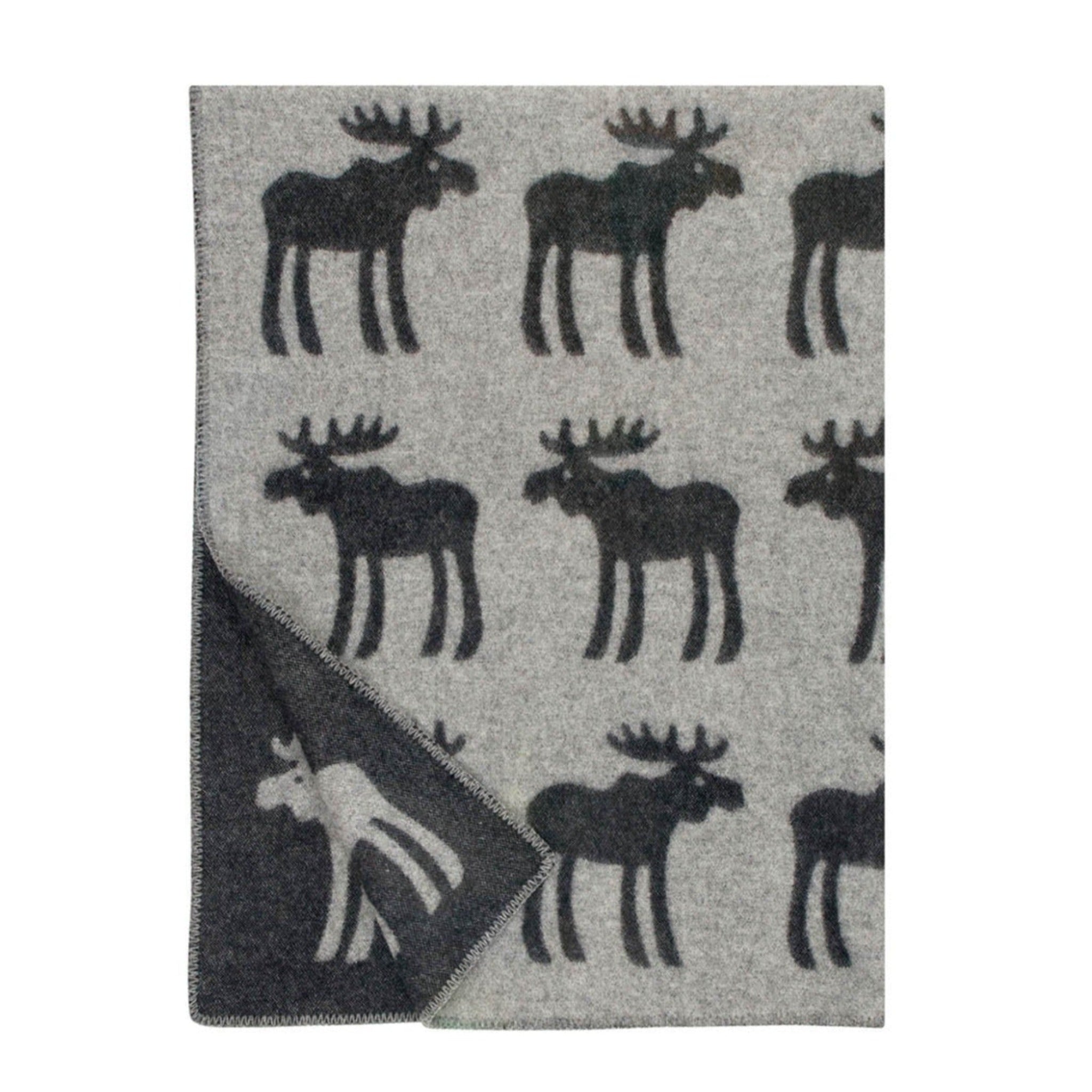 Moose Hirvi Wool Throw 130x180cm (4436051099713)