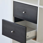 IKEA Kallax Insert with 2 Drawers, Black/Brown (310678097)