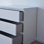 IKEA Malm 6-Drawer Lowboy Chest, 160x48x78cm, White (4369698914369)