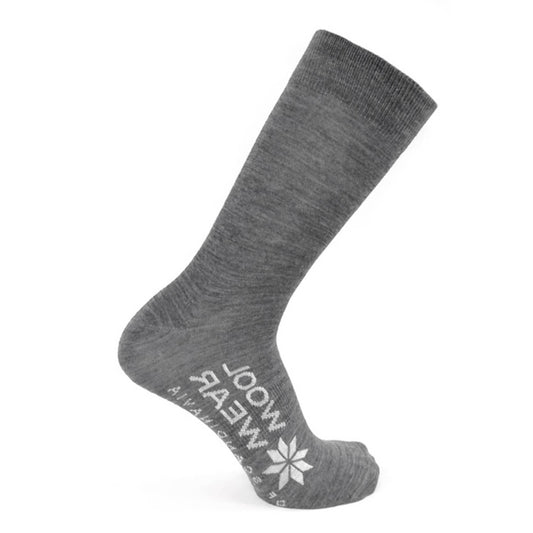 NORWOOL Luxury Merino Wool Socks, Grey (6811604975681)