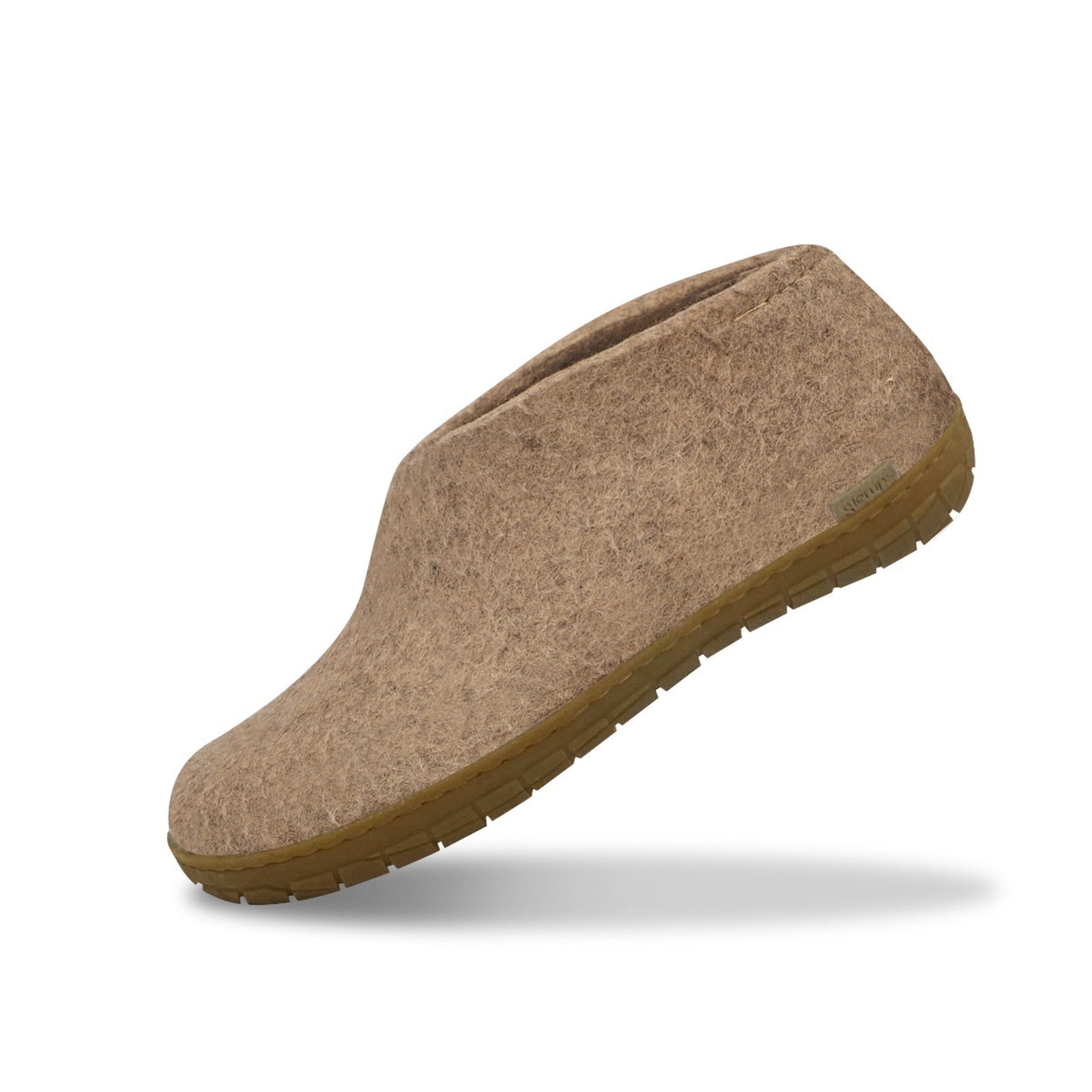 Glerups The Shoe Sand - Honey Rubber Sole (8982033072415)