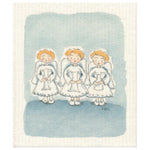 100% Biodegradable Dishcloth, Angels (8769825308959)
