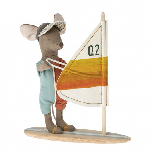 Maileg Beach Mouse, Surfer Big Brother (6766016725057)