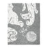 Purrfect Day Kissanpaivat Wool Blanket 130x180cm, Grey-White (6910584029249)