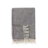 KLIPPAN Chevron Wool Throw, 130x200cm (1534179901505)