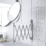 IKEA FRACK Pull-Out Shaving Mirror (4417441431617)