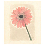 100% Biodegradable Dishcloth, Pink Gerbera (8769798111519)