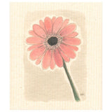 100% Biodegradable Dishcloth, Pink Gerbera (8769798111519)