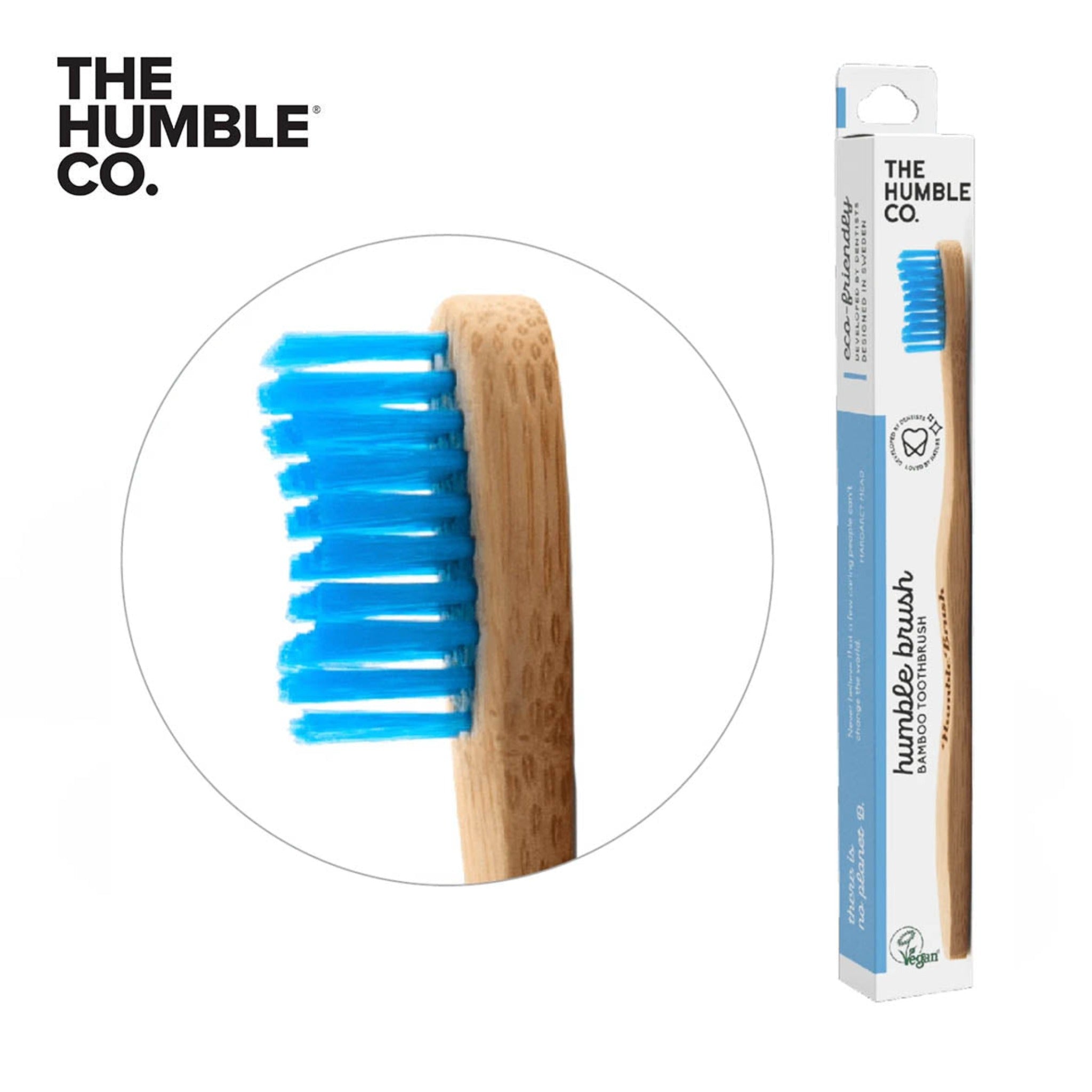 HUMBLE BRUSH Bamboo Toothbrush Adults, Medium (4619080073281)