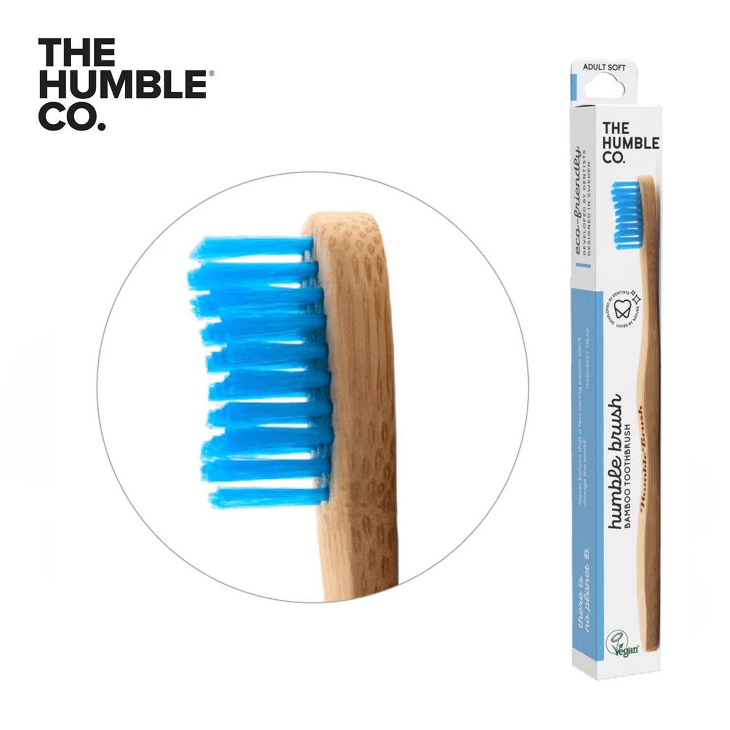 HUMBLE BRUSH Bamboo Toothbrush Adults, Soft (144444358674)