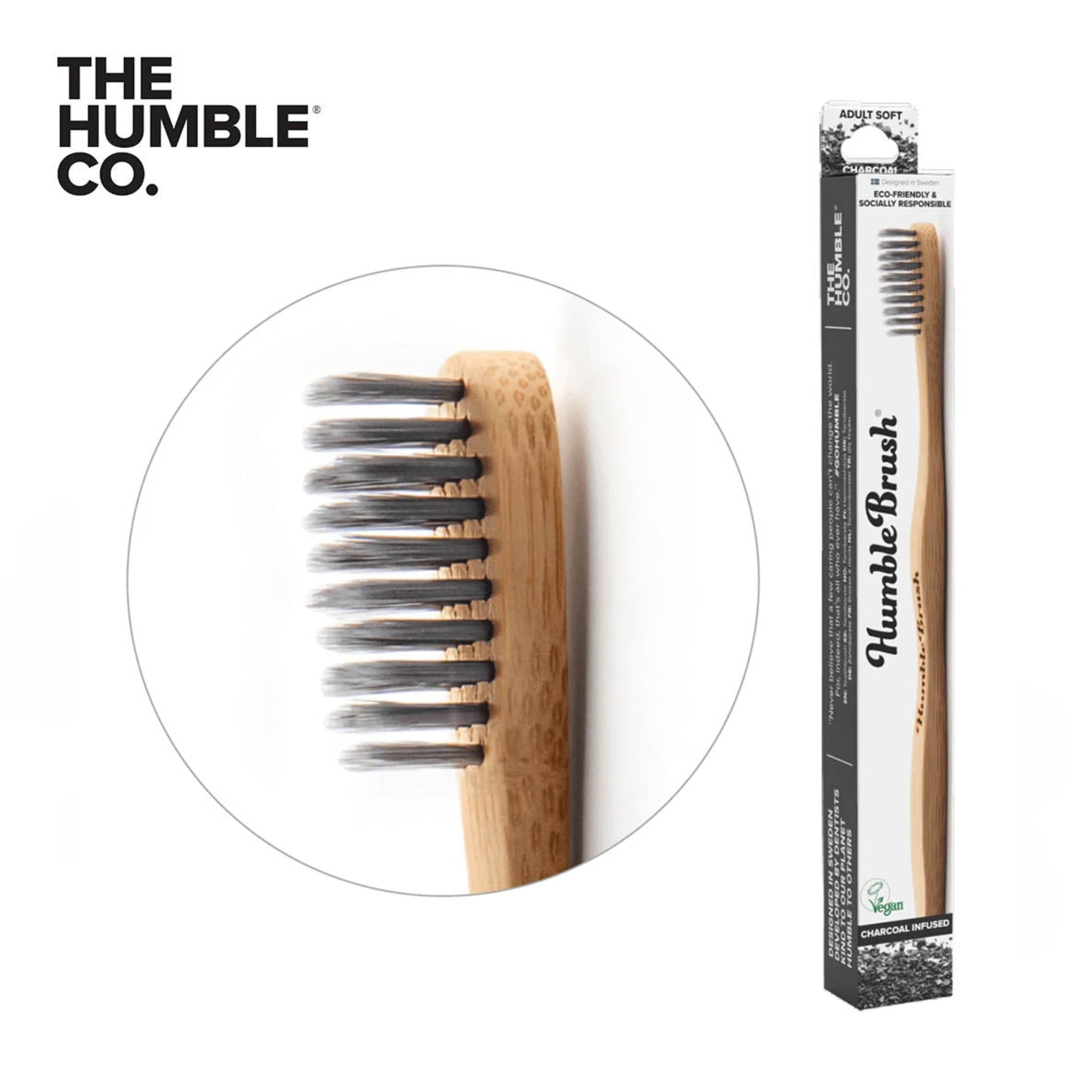 HUMBLE BRUSH Bamboo Toothbrush Adults, Soft (144444358674)