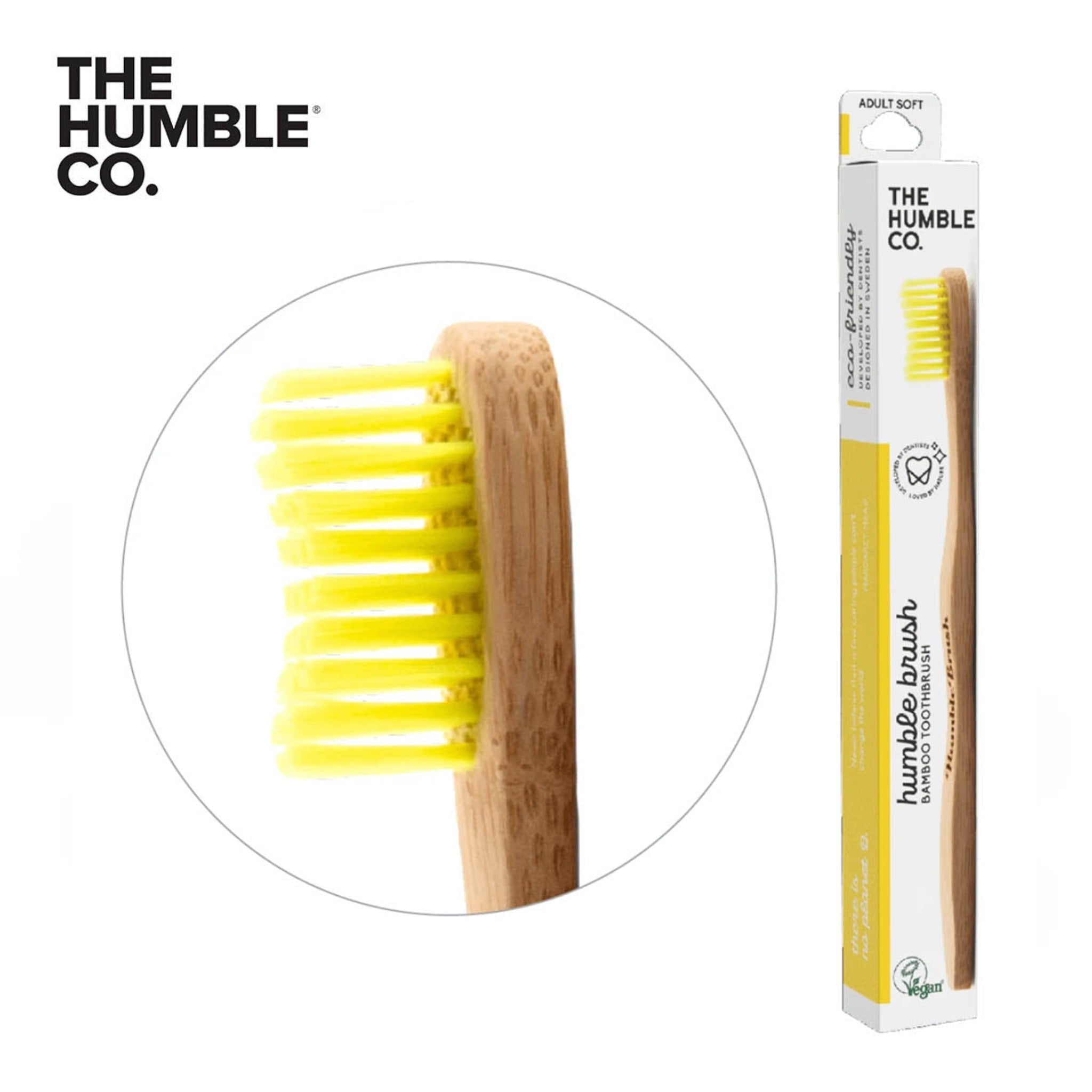 HUMBLE BRUSH Bamboo Toothbrush Adults, Soft (144444358674)