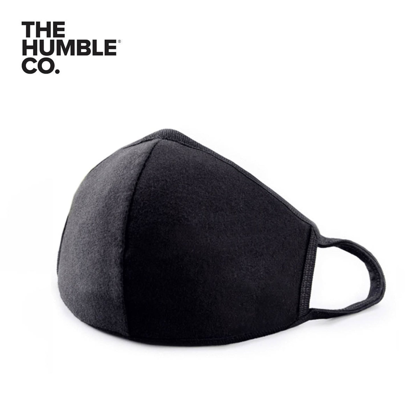 THE HUMBLE & CO Reusable Face Mask, Black (4620447121473)