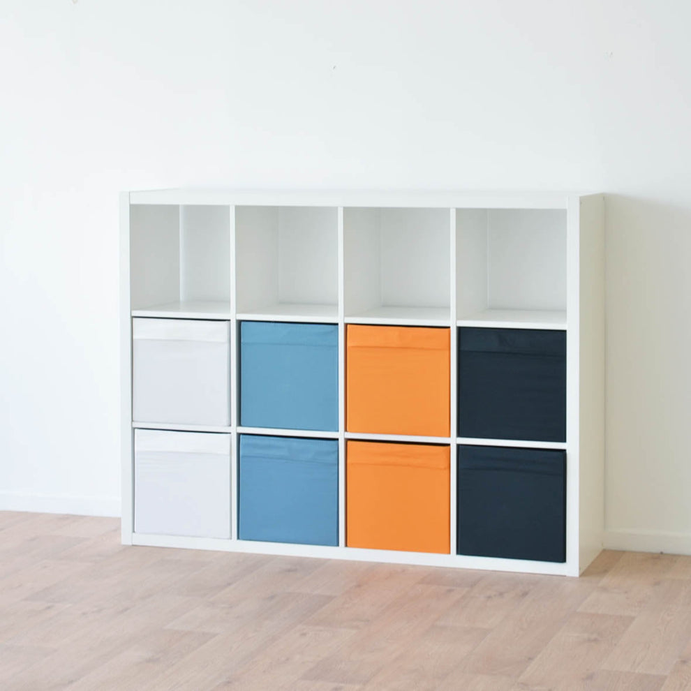 Ikea Kallax 3x4 Shelving Unit, 112x147cm, White Nordic Chill