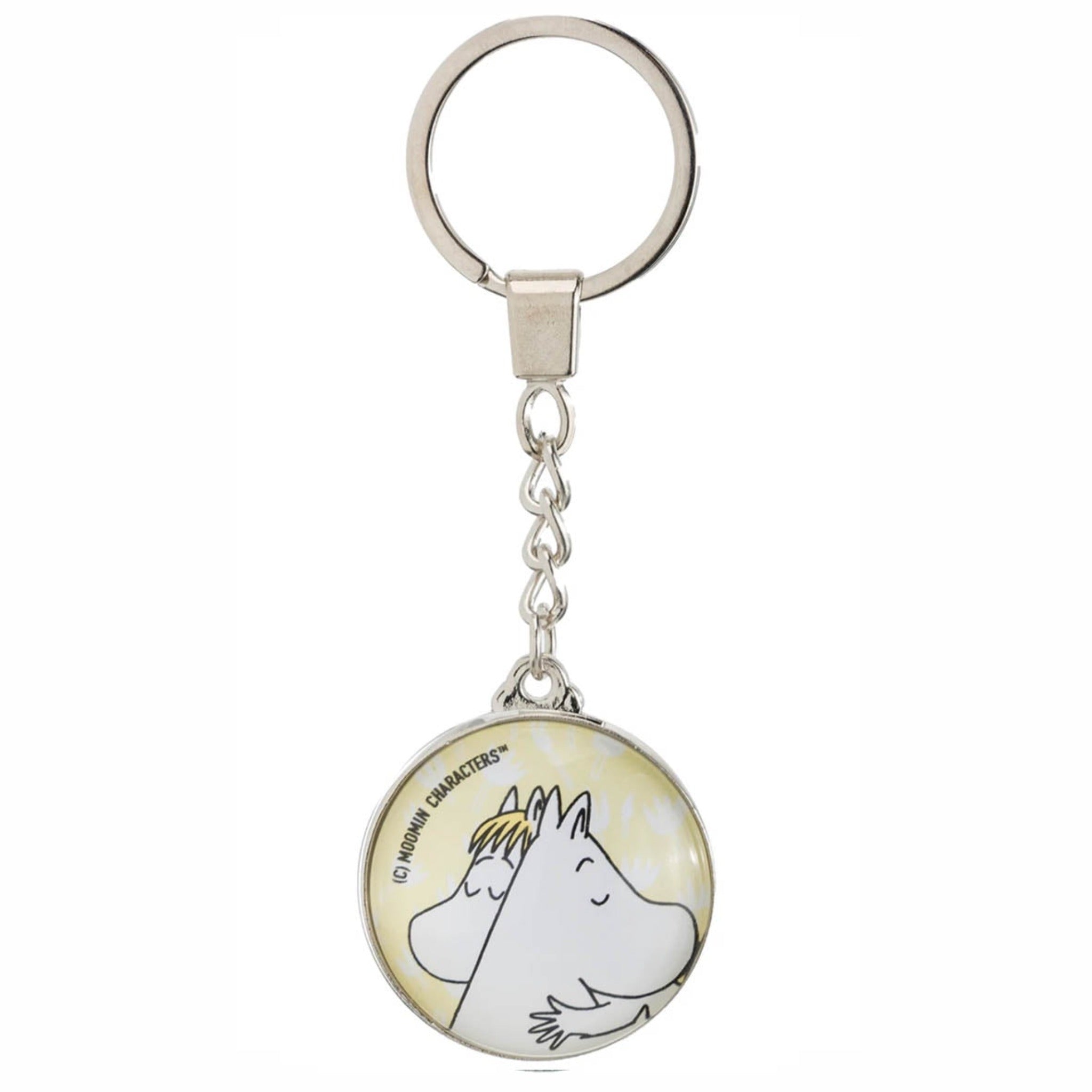 Moomin Key Ring, Hug Yellow (6631587053633)