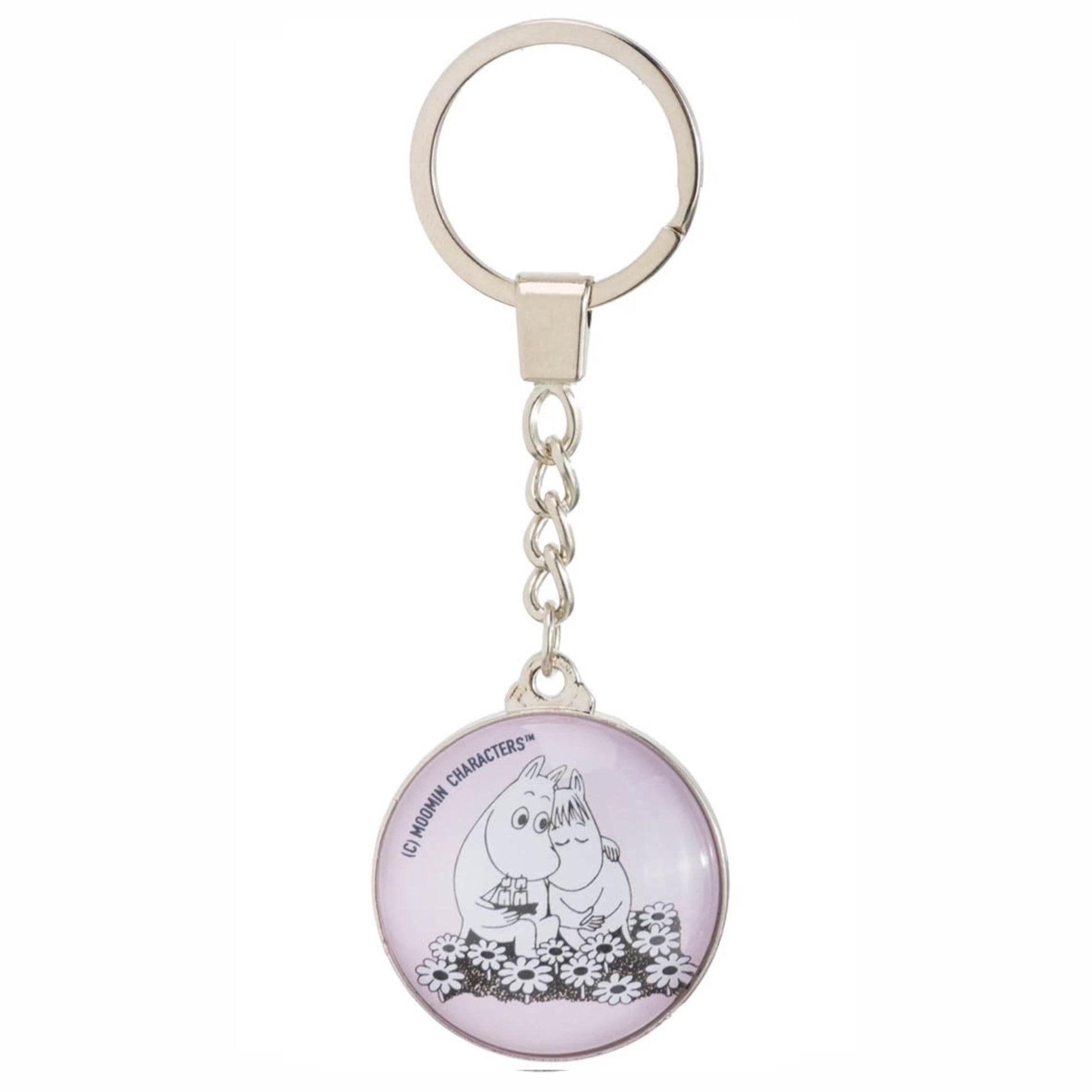 The Moomins Key Ring, Love Pink (6631584956481)