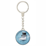 The Moomins Key Ring, Moominpappa (6631573258305)
