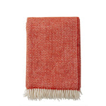 KLIPPAN Chevron Wool Throw, 130x200cm (1534179901505)
