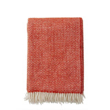 KLIPPAN Chevron Wool Throw, 130x200cm (1534179901505)