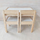 Ikea Latt Kids Table and Chair x 2 (1966815838273)
