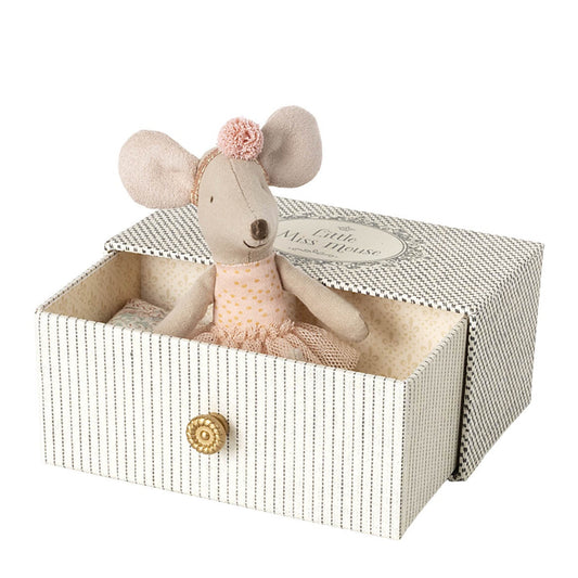MAILEG Dance Mouse in a Daybed Little Sister (6613525758017)