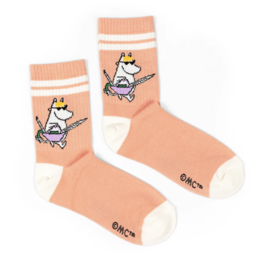 Snorkmaiden Retro Ladies Socks, Pink (8351290917151)