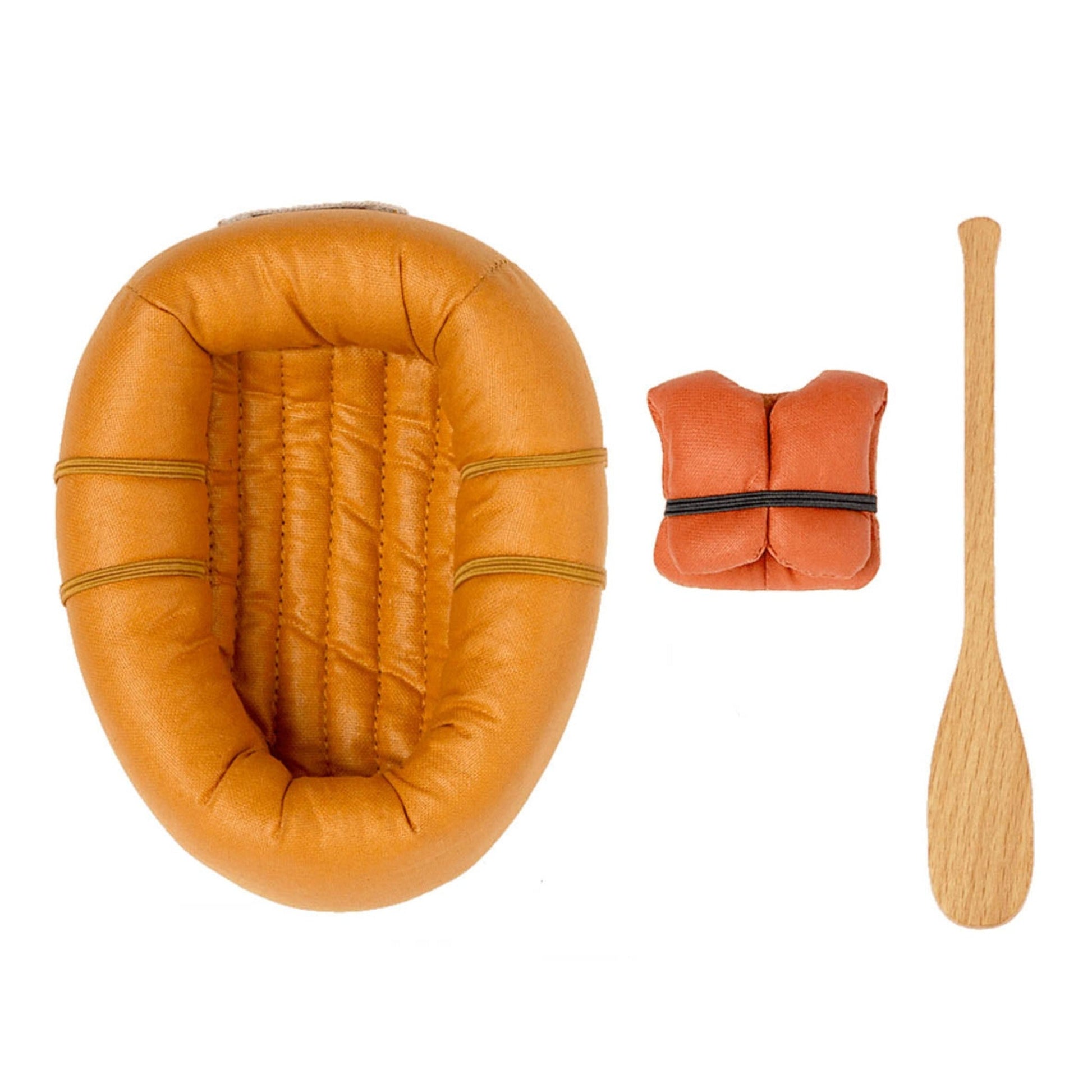 MAILEG Rubber Boat for Mouse, Dusty Yellow (6589484695617)