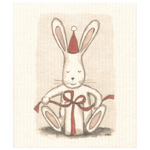 100% Biodegradable Dishcloth, Christmas Bunny (6635254546497)
