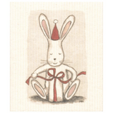 100% Biodegradable Dishcloth, Christmas Bunny (6635254546497)