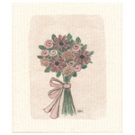 100% Biodegradable Dishcloth, Flower Bunch (6636622610497)