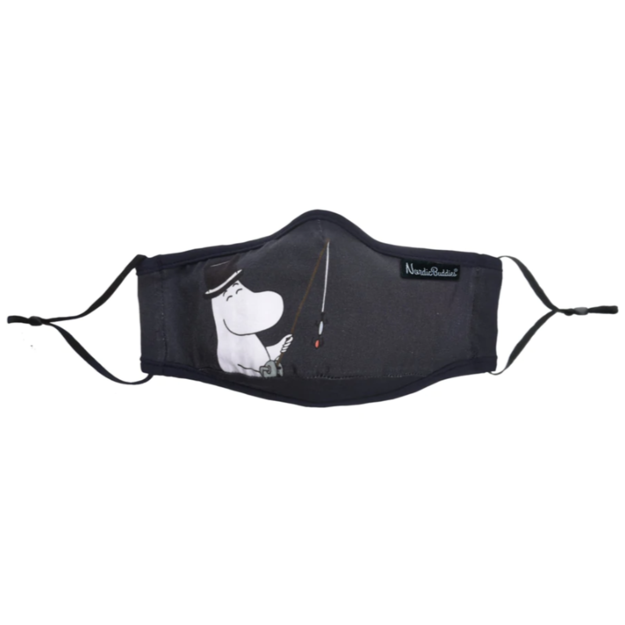 Moominpappa Facemask Adult, Navy (6808064131137)