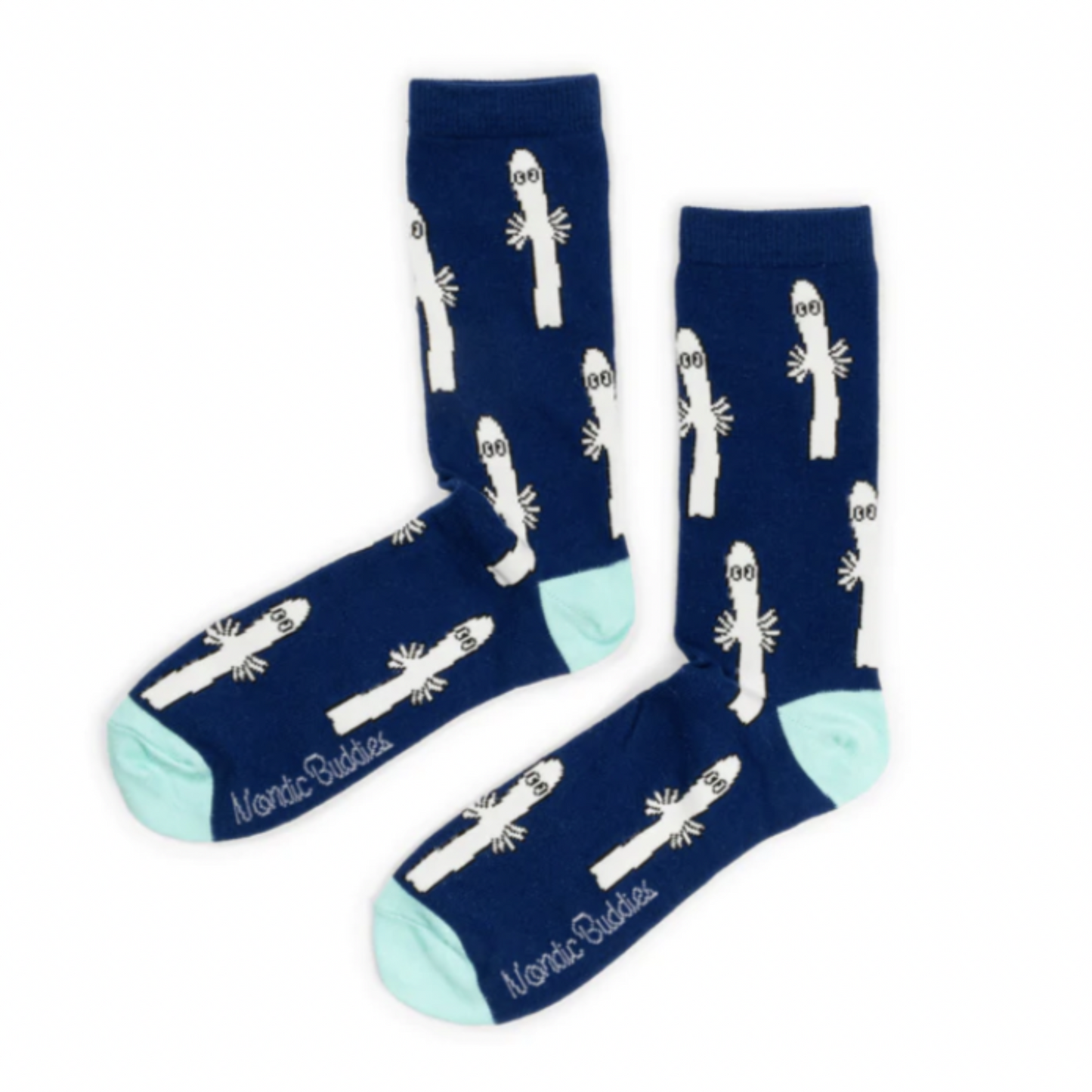 Hattifatteners Mens Socks, Blue (6808686755905)