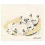 100% Biodegradable Dishcloth, Kittens (6885514084417)