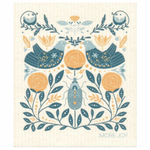 100% Biodegradable Dishcloth, Hygge Birds (6885513986113)