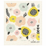 100% Biodegradable Dishcloth, Summer Flowers (6886314639425)