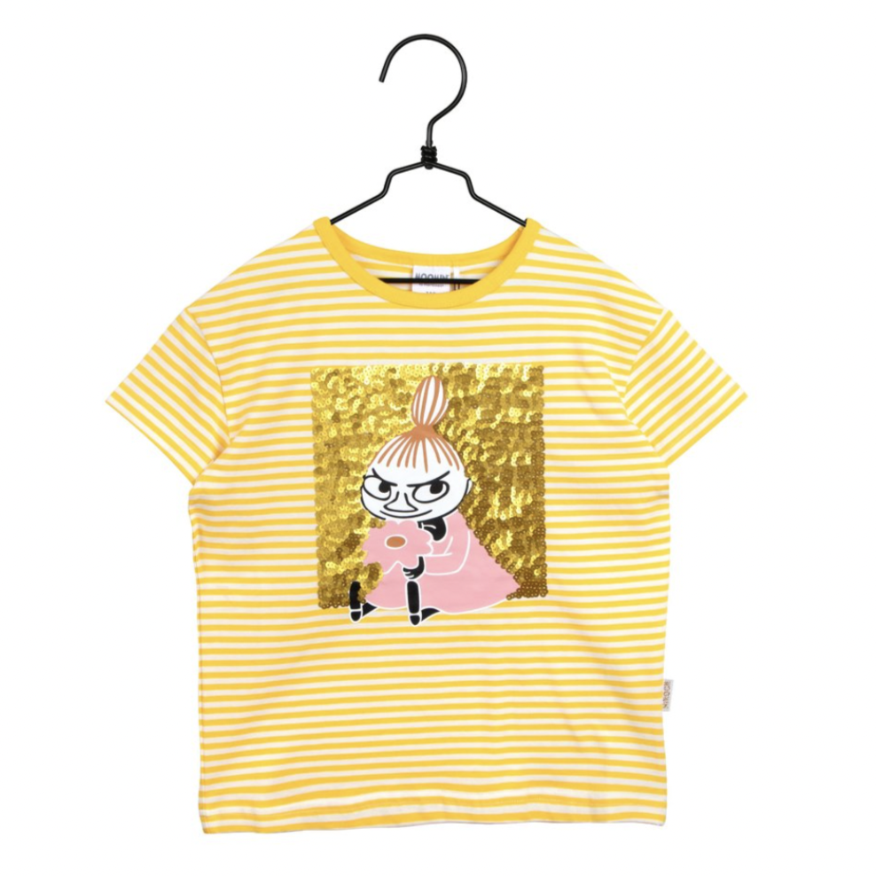 Moomin Kids T-shirt, Little My Yellow (6895619997761)