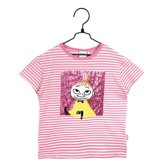 Moomin Kids T-shirt, Little My Pink (6895619670081)
