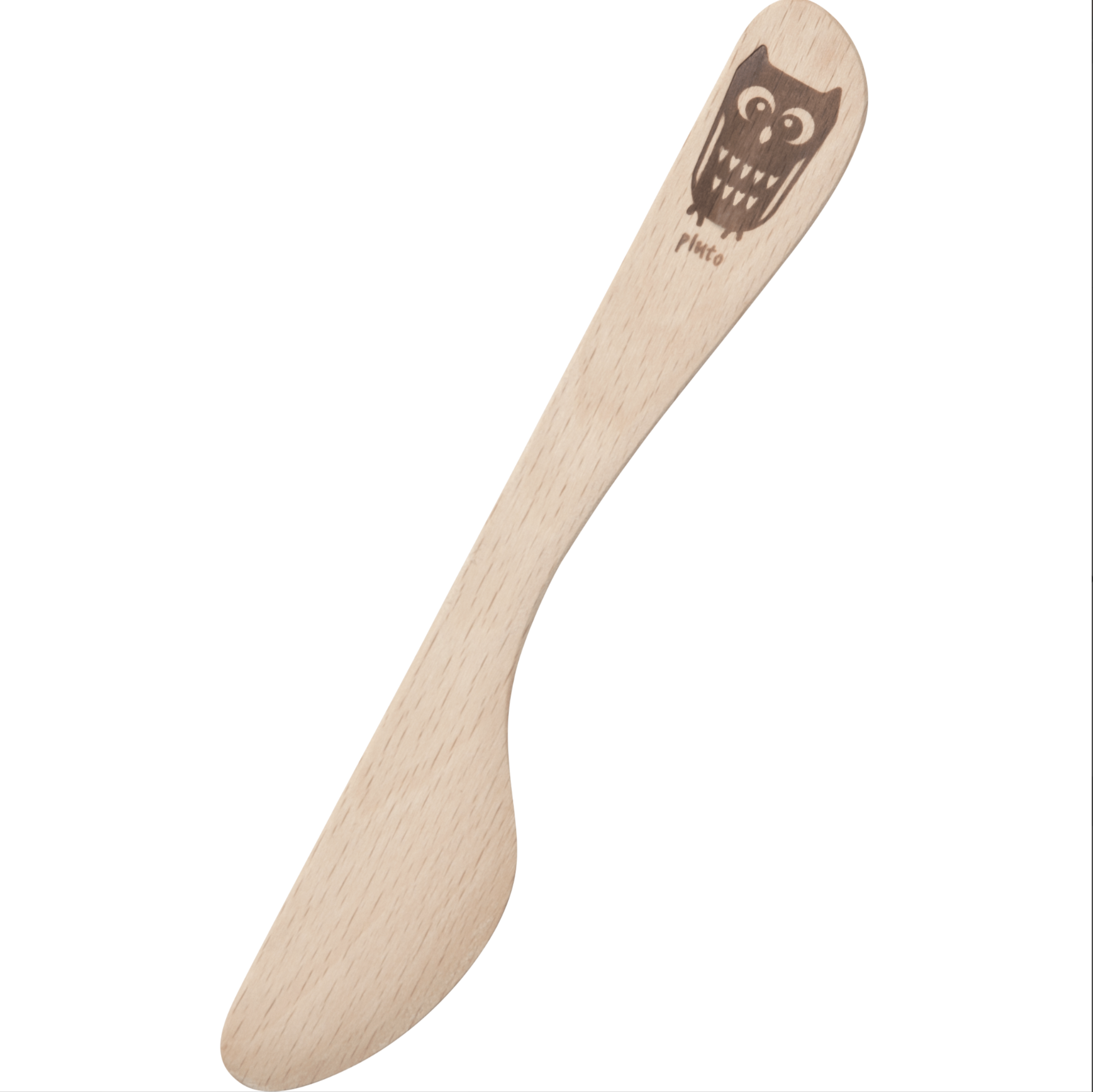 Wooden Butter Knife, Owl (7971320004895)